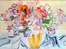 Fleurige bloemen van Raoul Duffy